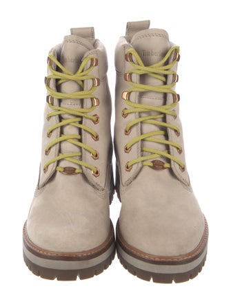 Timberland Suede Combat Boots