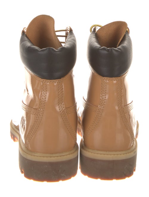 Timberland Timberland X Veneda Carter Patent Leather Combat Boots