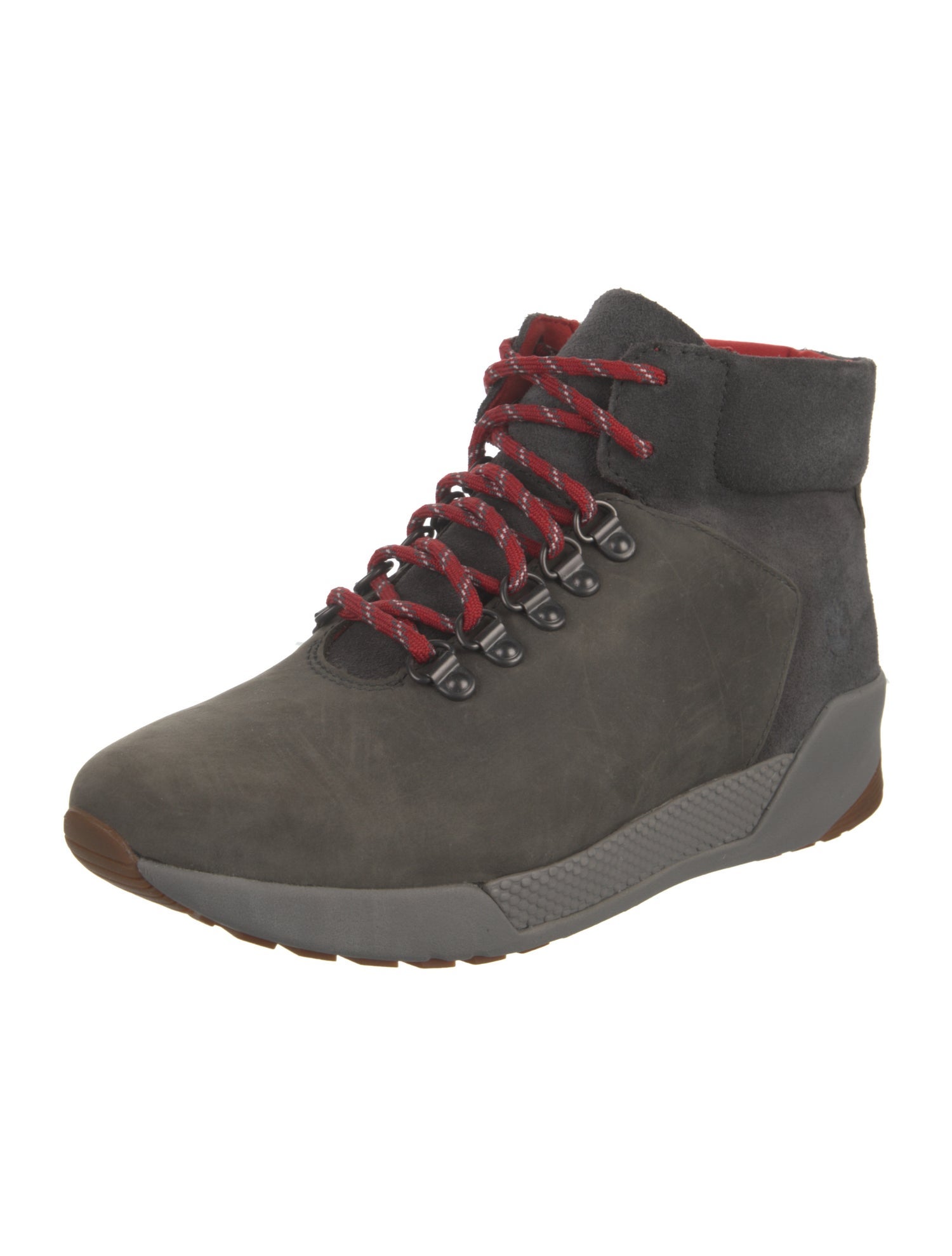 Timberland Suede Lace-Up Boots