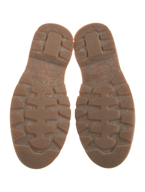 Timberland Suede Colorblock Pattern Combat Boots