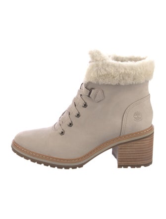 Timberland Suede Lace-Up Boots