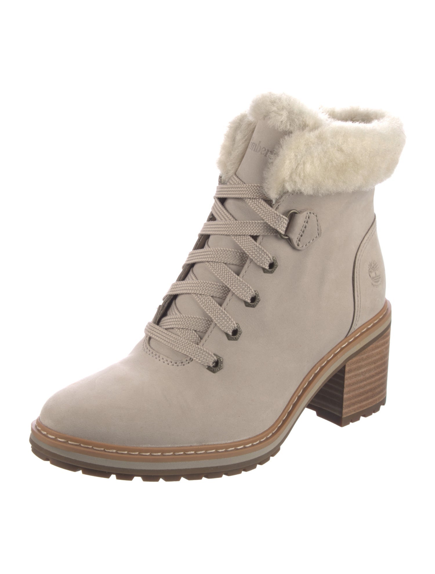 Timberland Suede Lace-Up Boots
