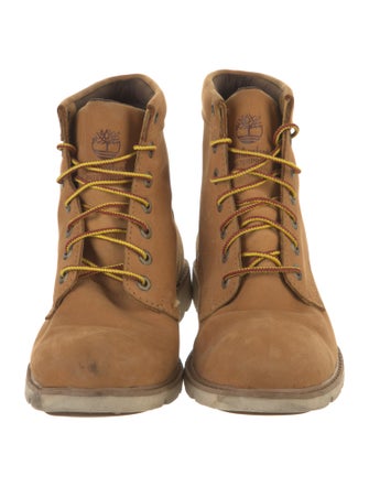 Timberland Suede Combat Boots