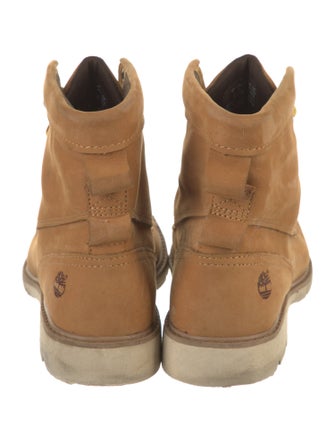 Timberland Suede Combat Boots