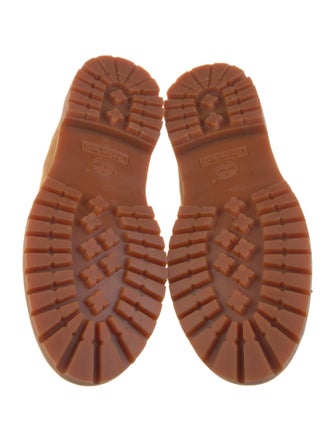 Timberland Nubuck Colorblock Pattern Combat Boots