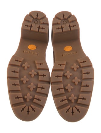 Timberland Leather Colorblock Pattern Lace-Up Boots