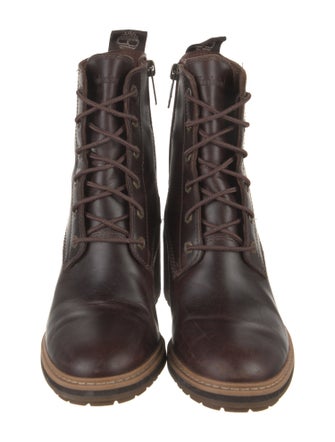 Timberland Leather Combat Boots