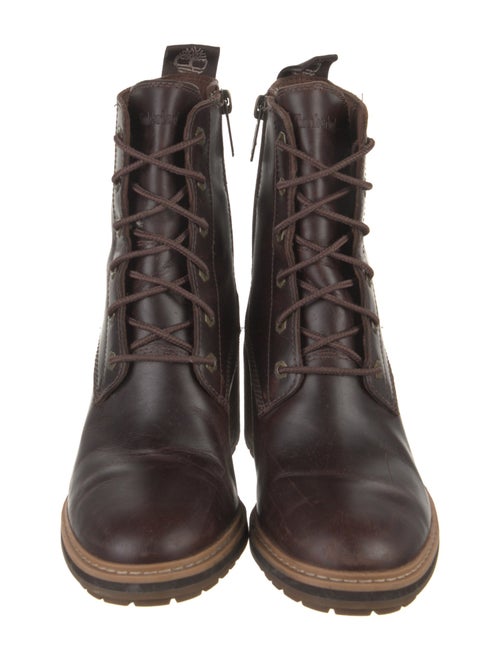 Timberland Leather Combat Boots