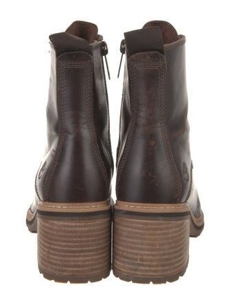 Timberland Leather Combat Boots