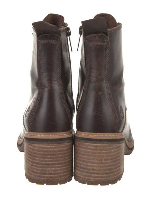 Timberland Leather Combat Boots