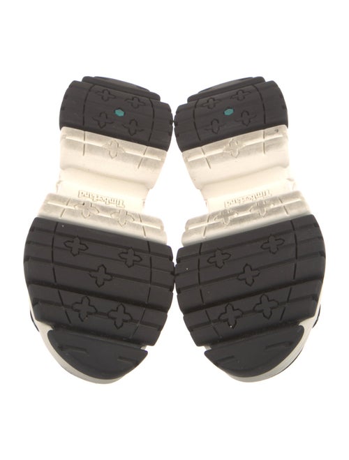 Timberland Leather Colorblock Pattern Lace-Up Boots