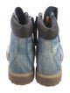 Timberland Suede Printed Lace-Up Boots