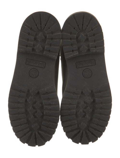 Timberland Nubuck Colorblock Pattern Combat Boots