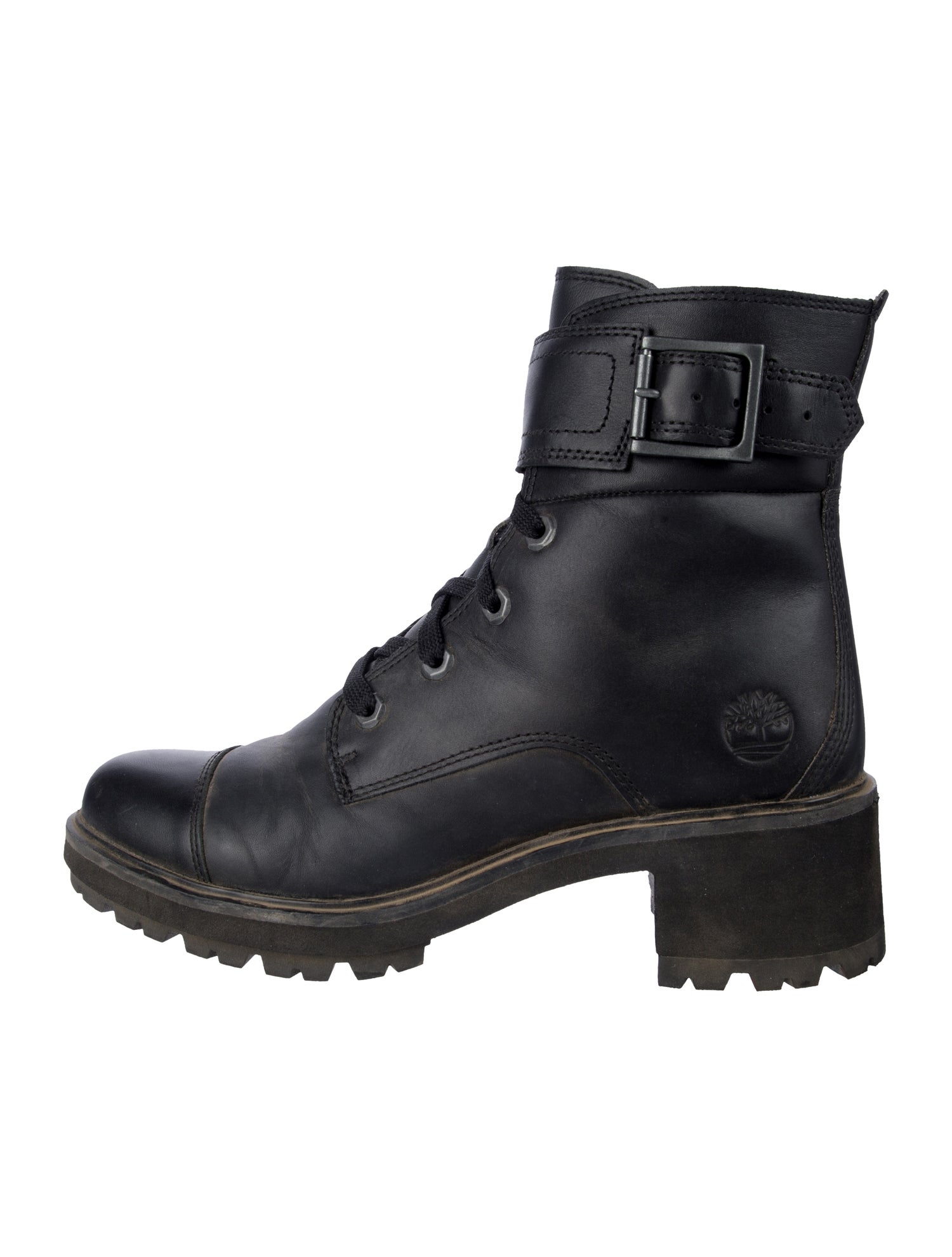 Timberland Leather Combat Boots