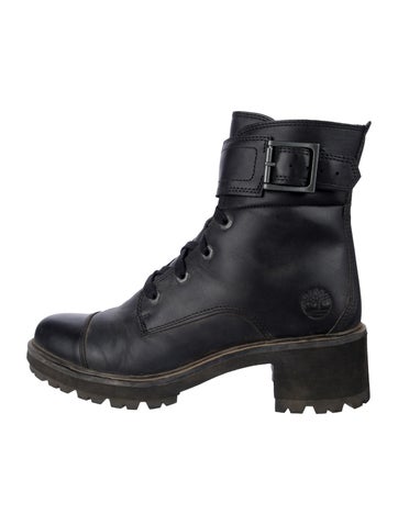 Timberland Boots Leather Combat 9