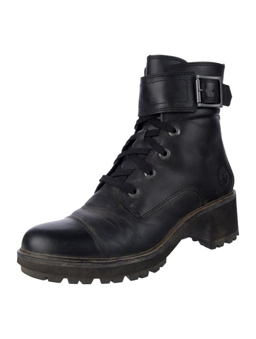 Timberland Leather Combat Boots