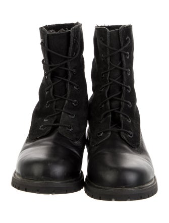 Timberland Leather Combat Boots