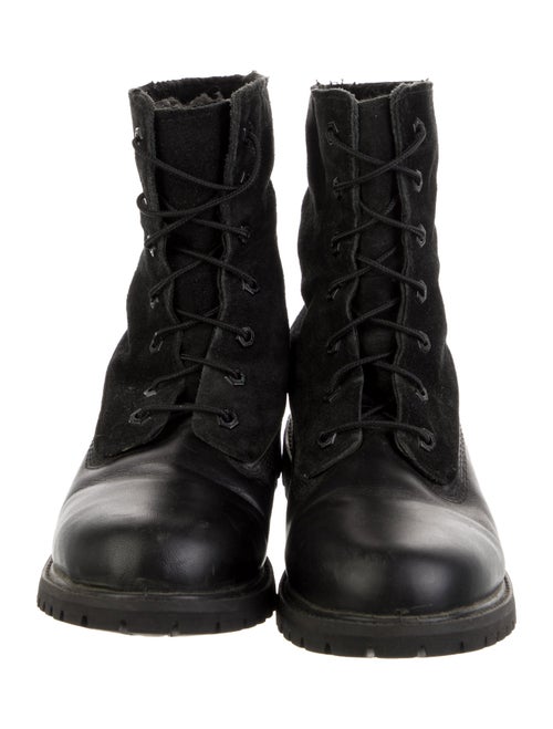 Timberland Leather Combat Boots