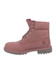 Timberland Suede Lace-Up Boots