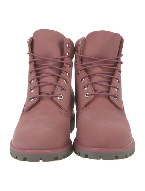 Timberland Suede Lace-Up Boots