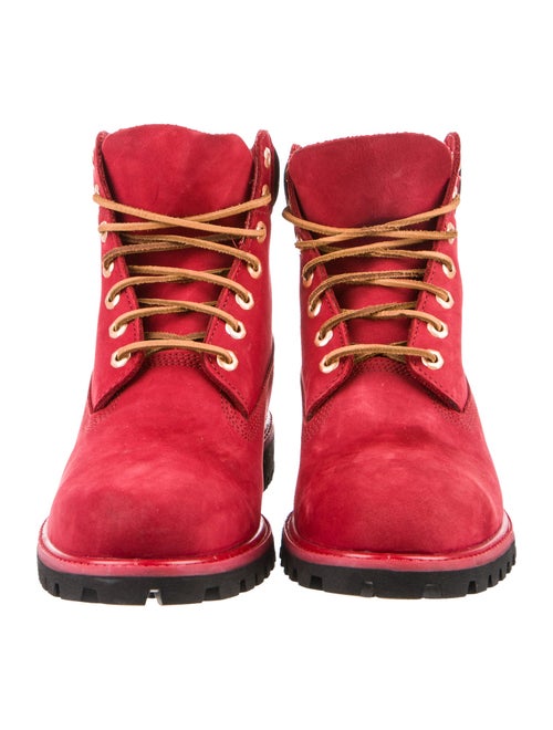 Timberland Nubuck Lace-Up Boots