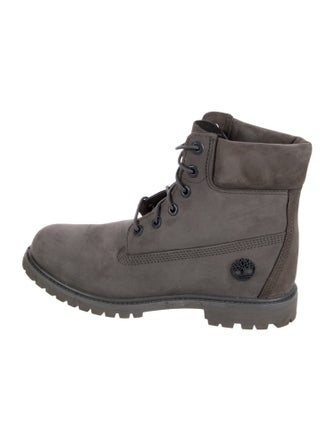 Timberland Suede Combat Boots