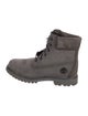 Timberland Suede Combat Boots