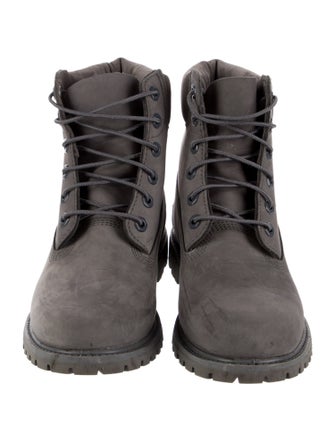 Timberland Suede Combat Boots