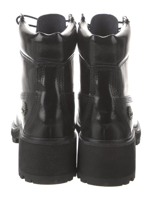 Timberland Patent Leather Combat Boots