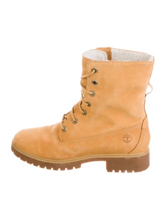 Timberland Suede Combat Boots