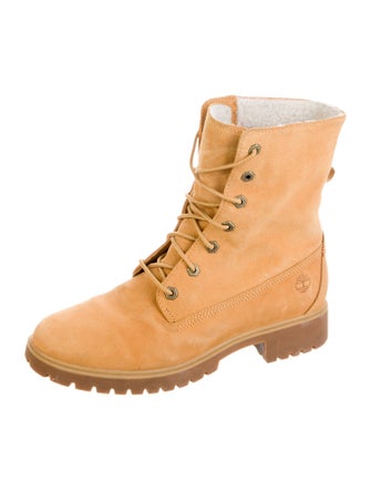 Timberland Suede Combat Boots