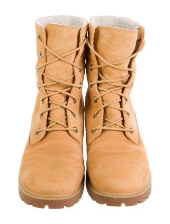 Timberland Suede Combat Boots