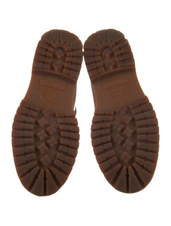 Timberland Nubuck Leather Trim Embellishment Lace-Up Boots