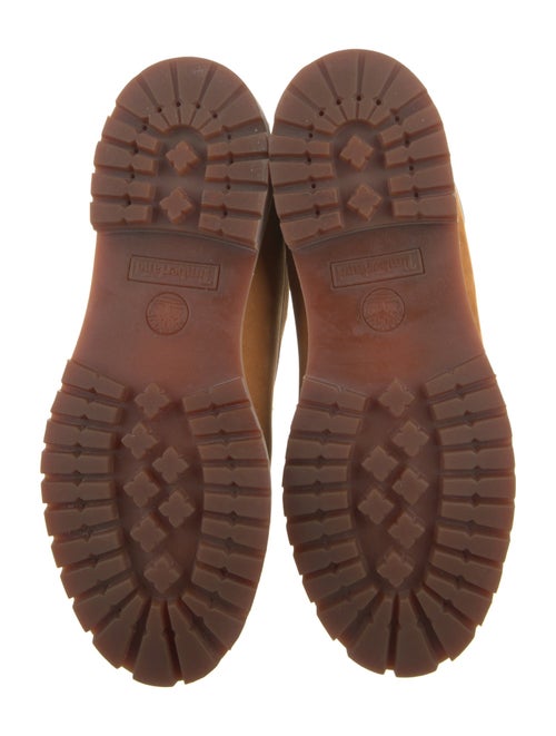 Timberland Nubuck Leather Trim Embellishment Lace-Up Boots