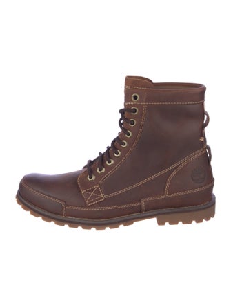 Timberland Leather Lace-Up Boots