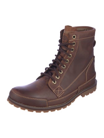 Timberland Leather Lace-Up Boots