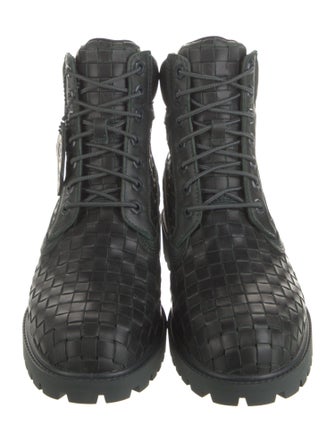 Timberland Leather Combat Boots