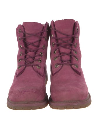 Timberland Suede Combat Boots