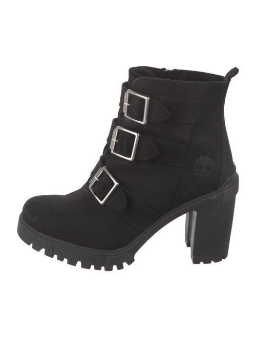 Timberland Suede Moto Boots