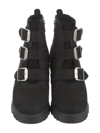 Timberland Suede Moto Boots