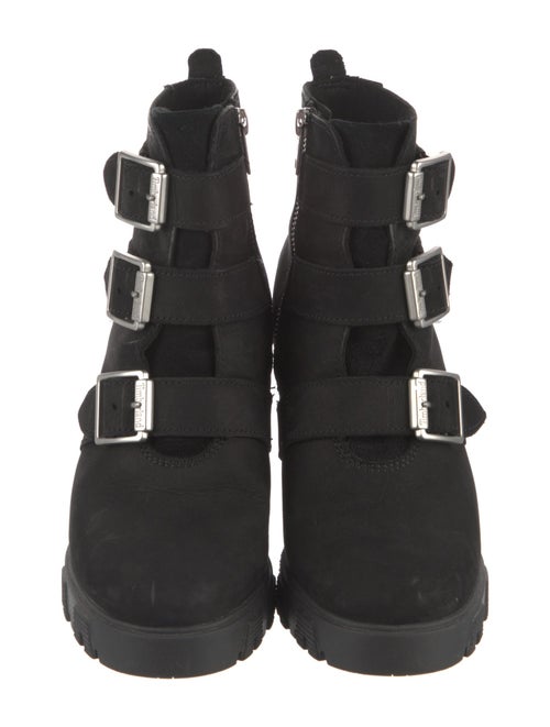 Timberland Suede Moto Boots