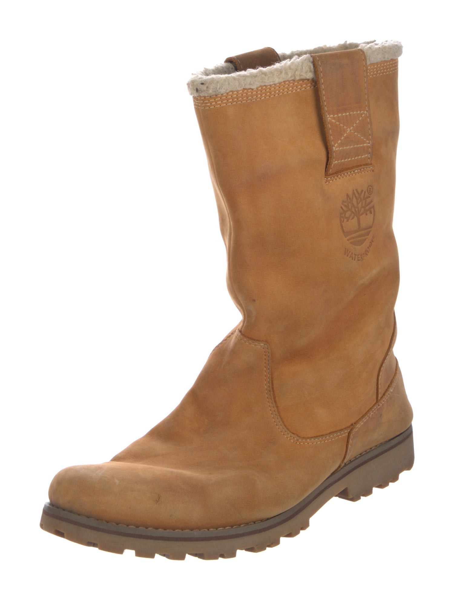 Timberland Leather Moto Boots