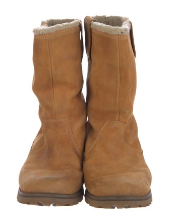 Timberland Leather Moto Boots