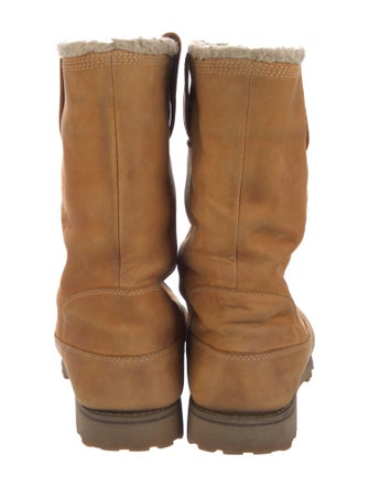 Timberland Leather Moto Boots