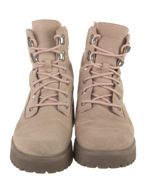 Timberland Suede Combat Boots