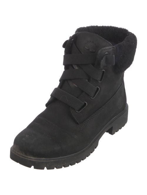 Timberland Suede Printed Combat Boots