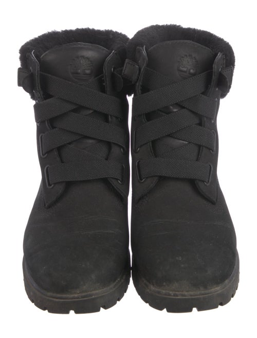 Timberland Suede Printed Combat Boots