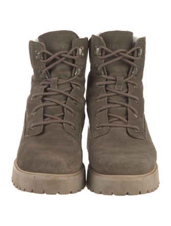 Timberland Suede Combat Boots