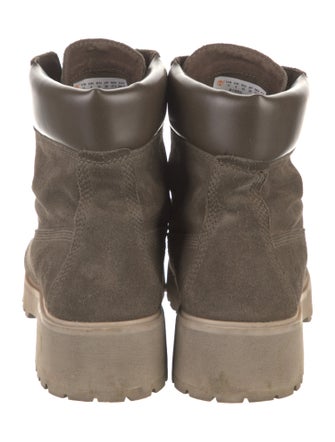Timberland Suede Combat Boots