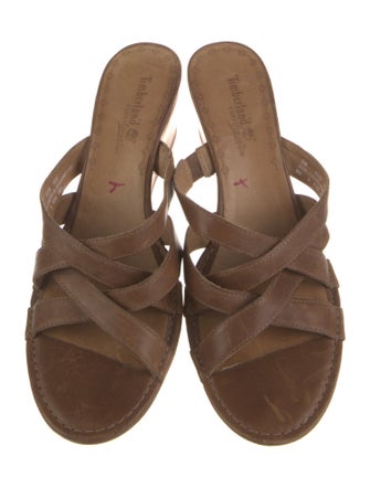 Timberland Leather Slides